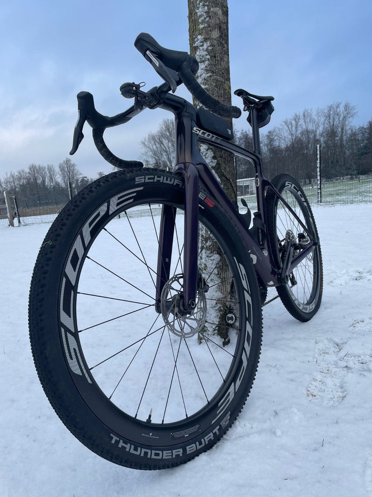 Scott addict gravel Medium Custom, 28 inch, Gebruikt, Carbon, 10 tot 15 versnellingen