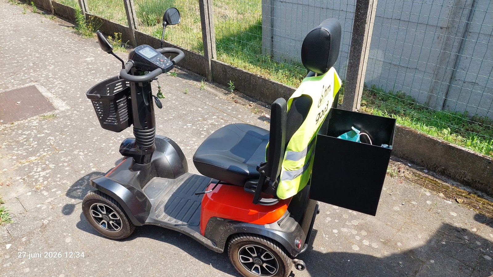 Elektrische scootmobiel, Ophalen, Zo goed als nieuw