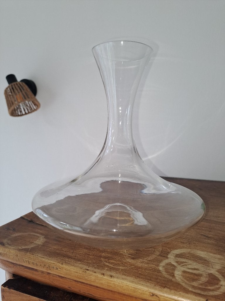 Carafe à vin décanteur, Verre, Enlèvement, Utilisé, Classique