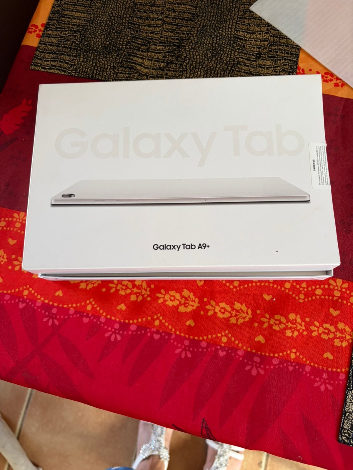 Tablette  Samsung 9+, Informatique & Logiciels, Enlèvement, Comme neuf, 64 GB