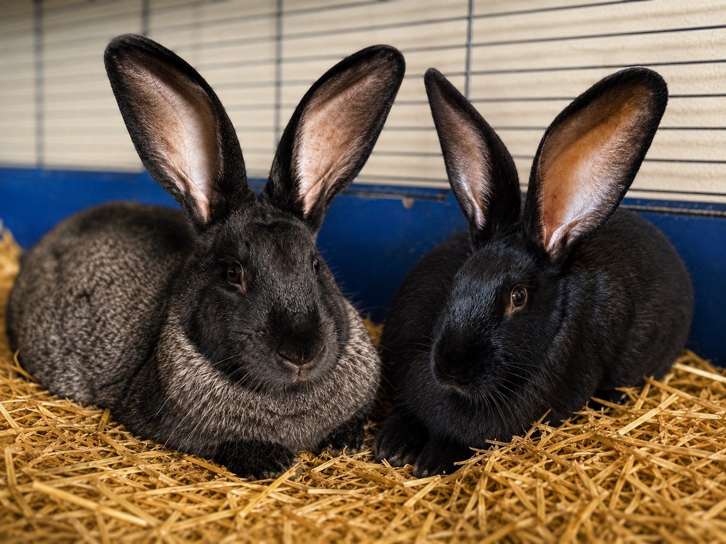 prachtig koppel Vlaamse Reuzen (5 maand oud), Plusieurs animaux, Grand, 0 à 2 ans