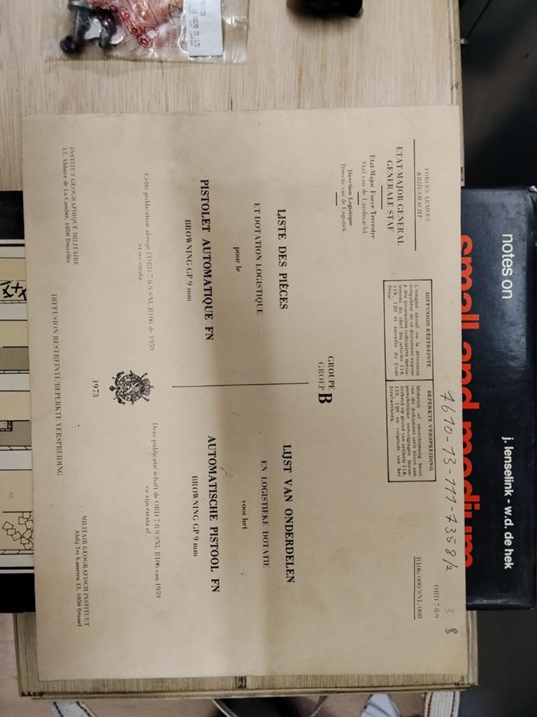 Boekje GP, Collections, Enlèvement