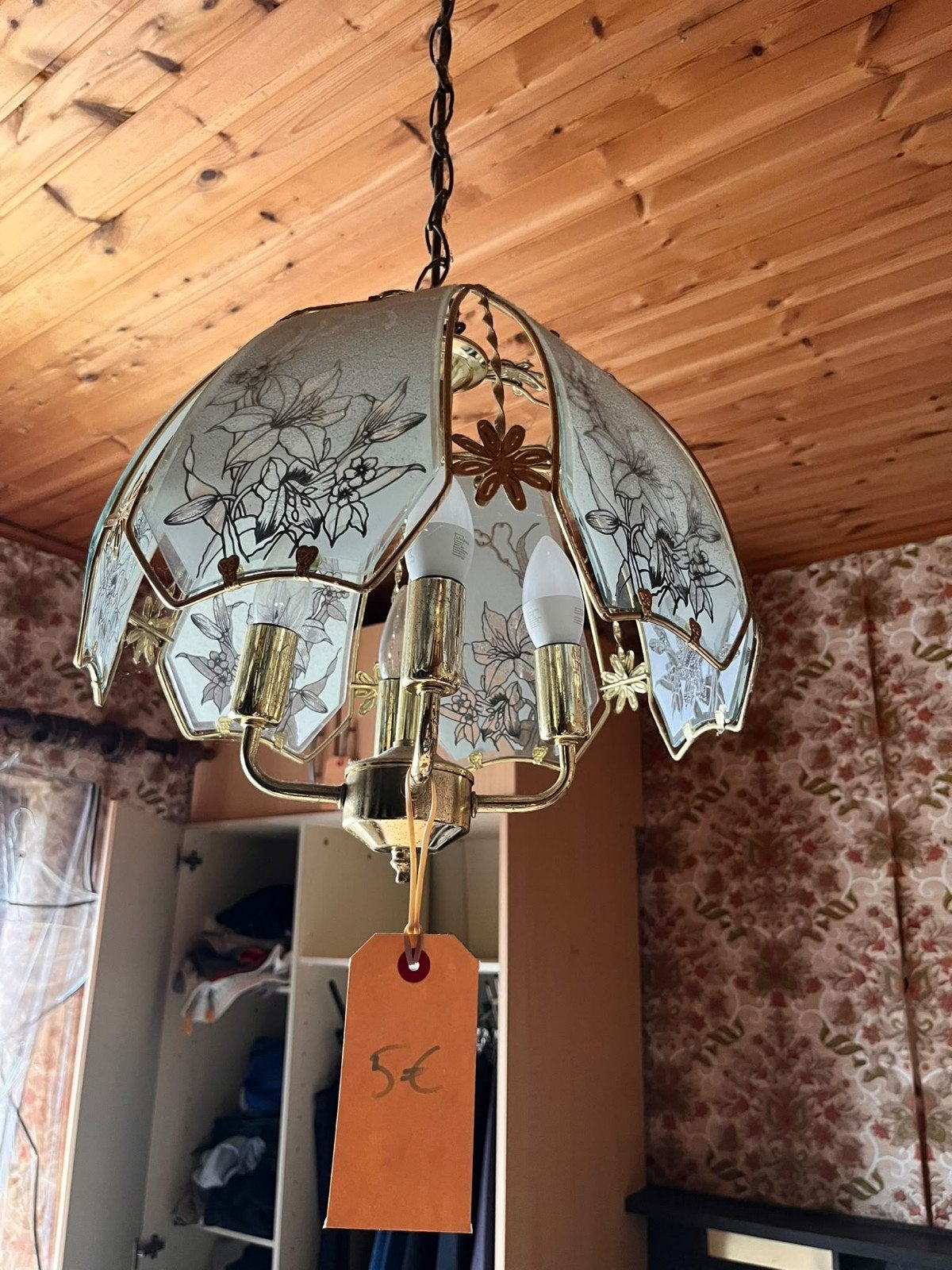 lustre, Ophalen, Kroonluchter