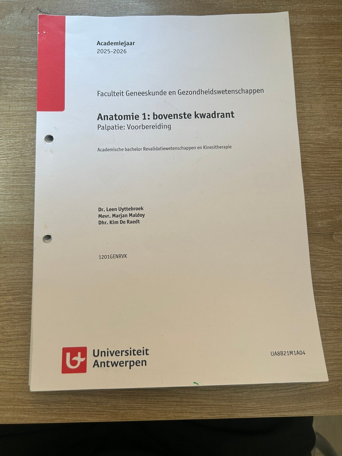 Anatomie 1: Bovenste Kwadrant, Boeken, Ophalen of Verzenden, Gelezen, Hoger Onderwijs