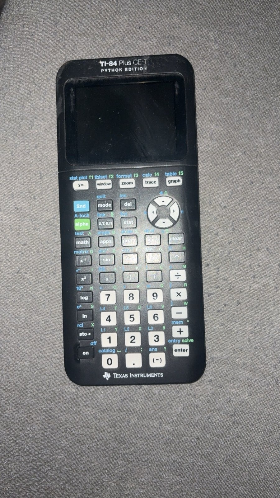 Texas Instruments TI-84PLCETPYT Grafische Calculator, Ophalen, Grafische rekenmachine, Zo goed als nieuw