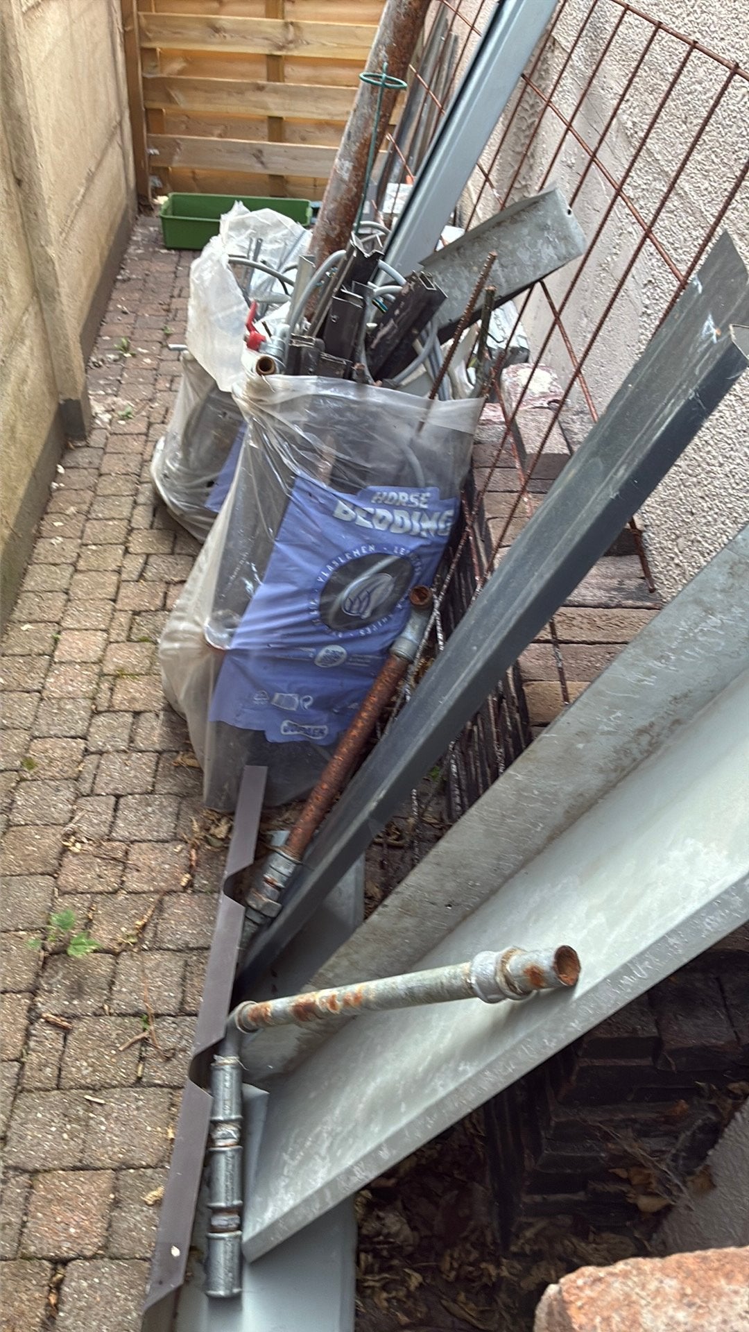 Ijzerschroot, Ophalen, Gebruikt, Overige metalen