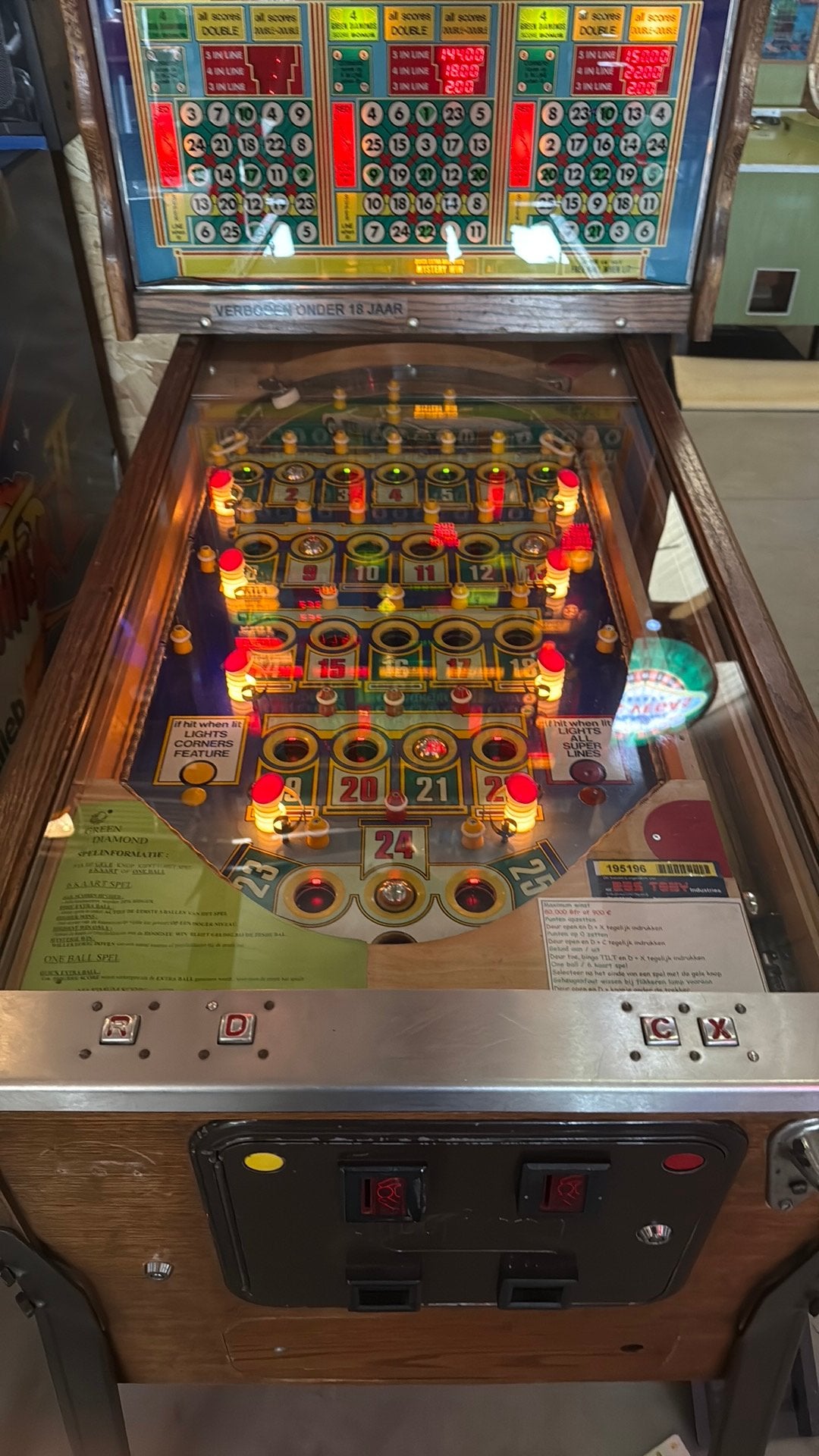 Bingo Green Diamond, Euro, Ophalen, Zo goed als nieuw