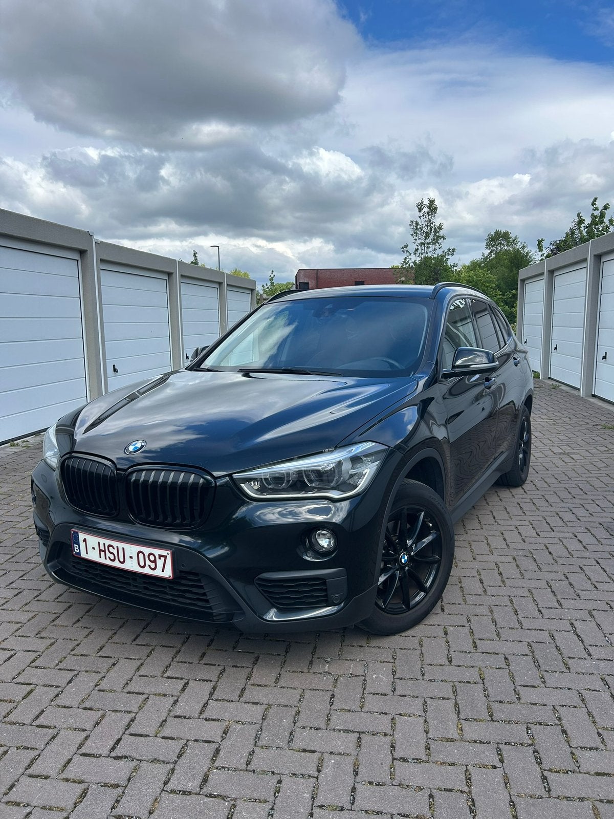 BMW X1 sDrive18d Blackline Leder Pdc Navi Cruise Bt Trekhaak, X1, Euro 6, Particulier, Te koop