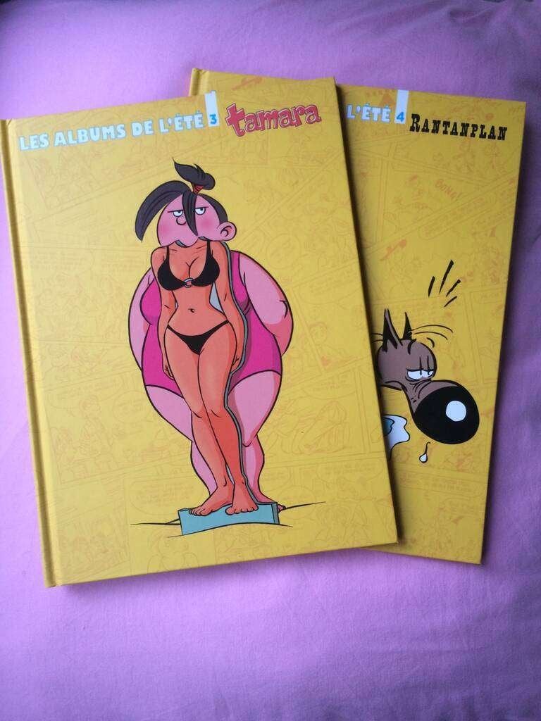 BDs Les albums de l'été - Rantanplan et Tamara, Livres, BD, Enlèvement ou Envoi, Utilisé