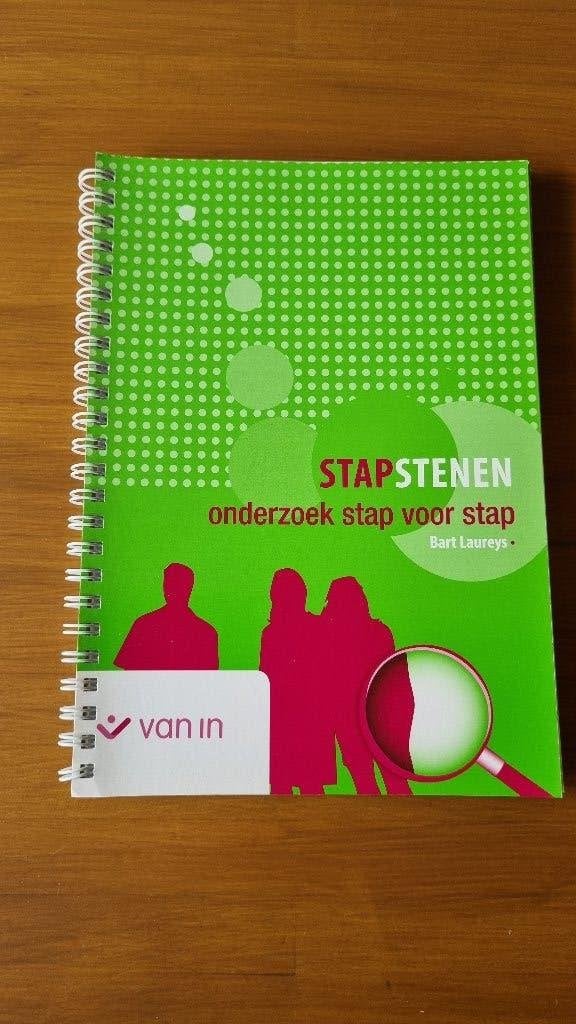 Stap Stenen, onderzoek stap voor stap Bart Laureys, Boeken, Ophalen of Verzenden, Gelezen, Overige vakken