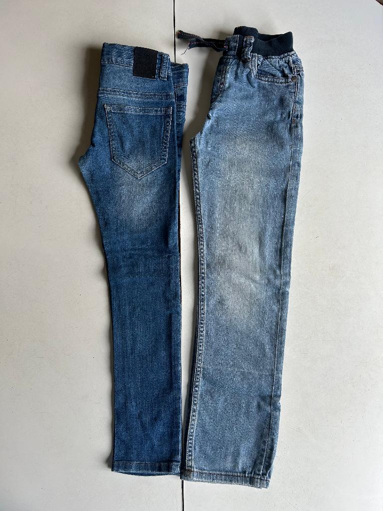 Jeans BROEKEN - maat 128 - meisje, Enfants & Bébés, Vêtements enfant | Taille 128, Enlèvement ou Envoi, Fille, Pantalon