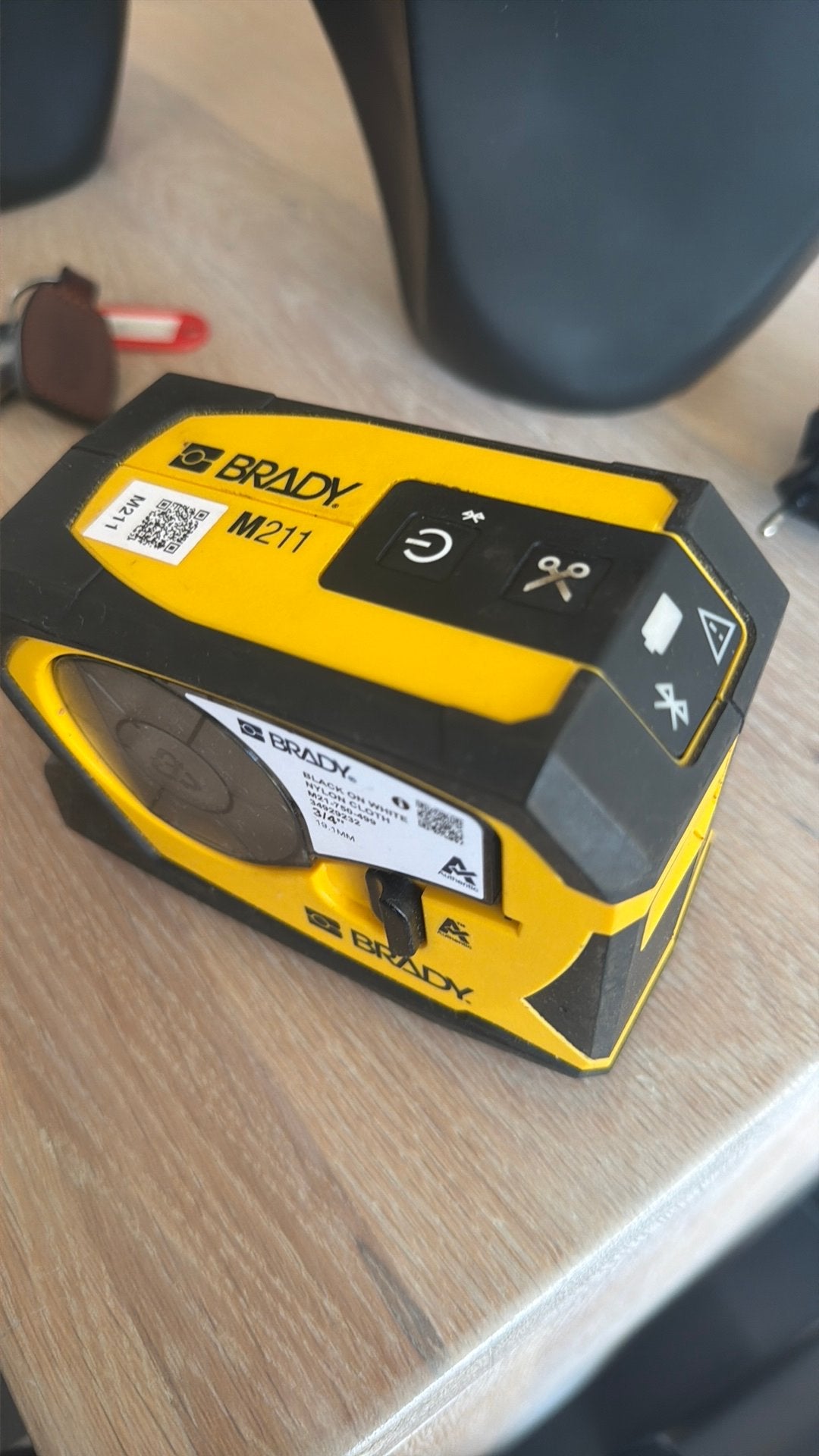 Brady labelprinter M211, Ophalen, Zo goed als nieuw