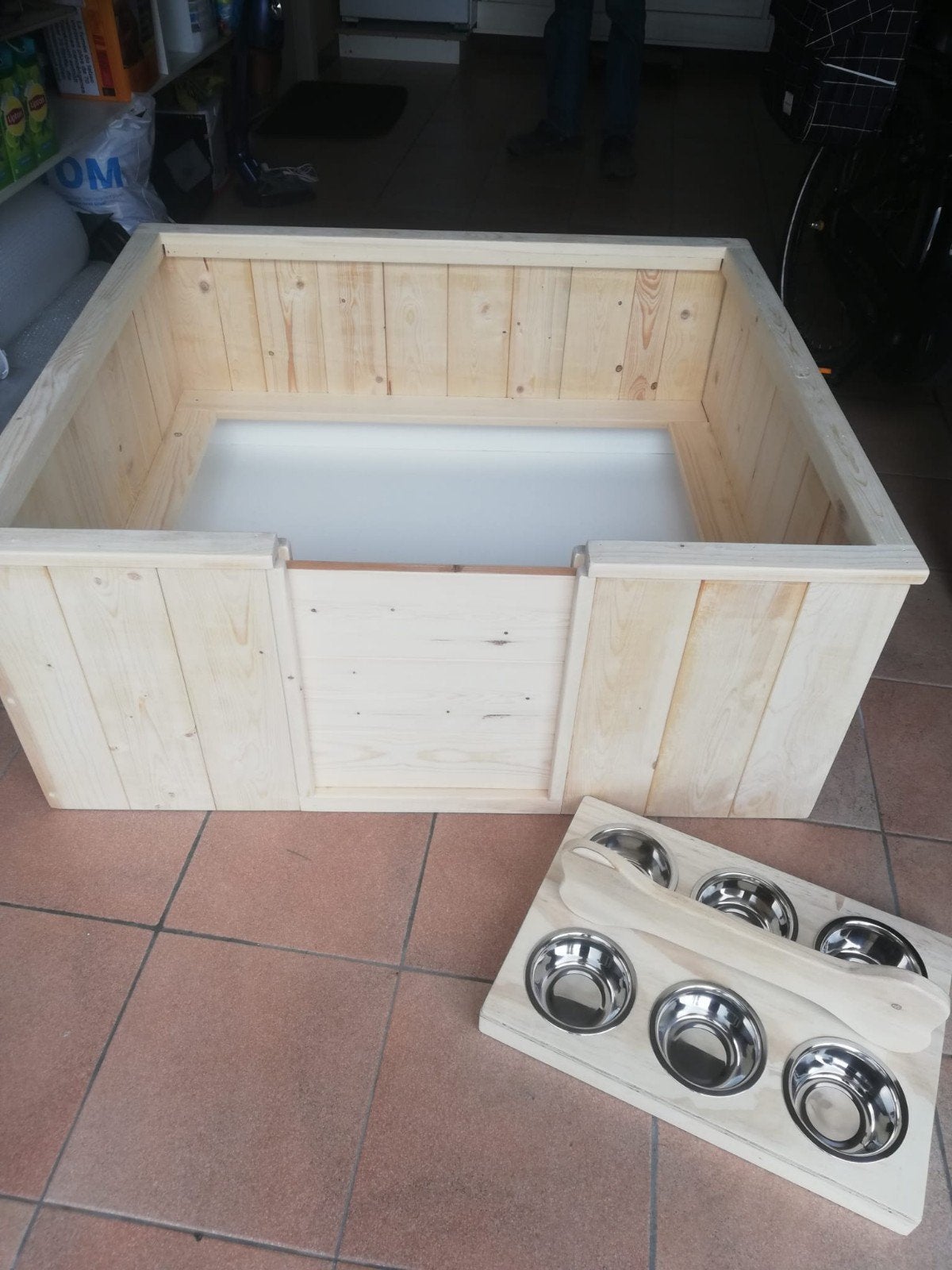 Nieuwe sterke grote houten Werpkist voor honden
Op voorraad, Enlèvement, Neuf