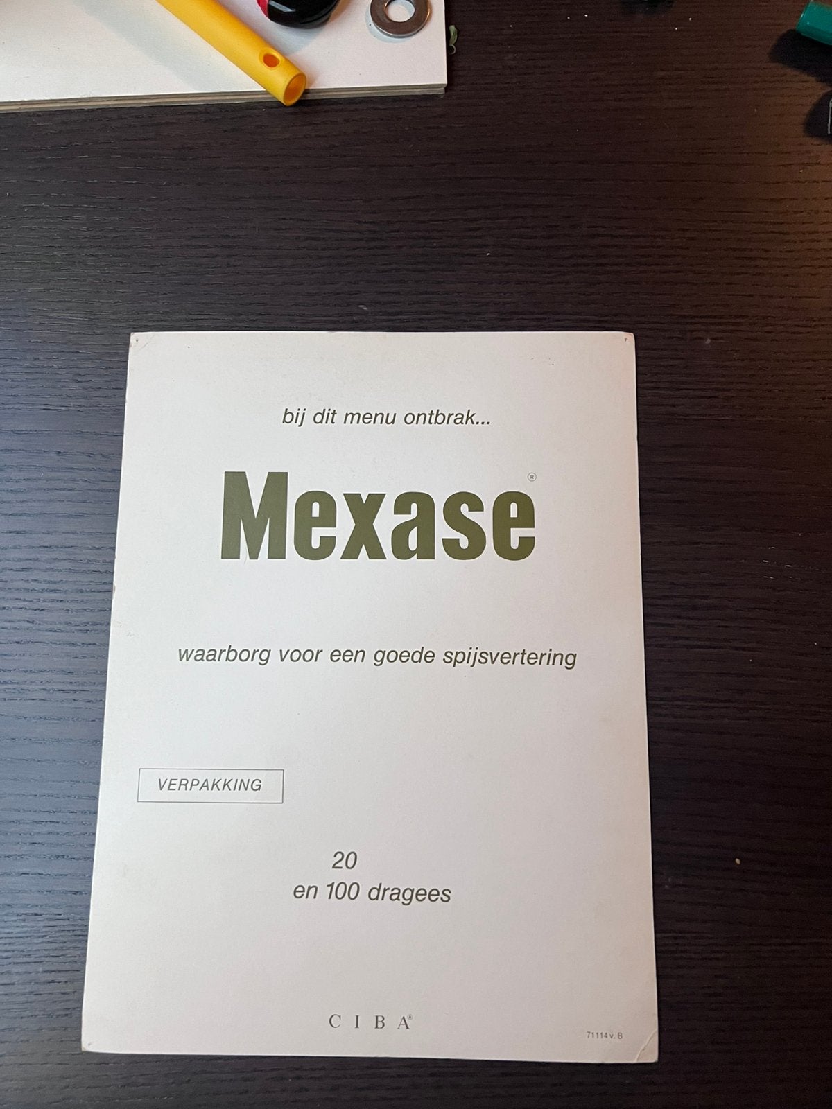 Menukaarten 1937, Ophalen of Verzenden, Zo goed als nieuw