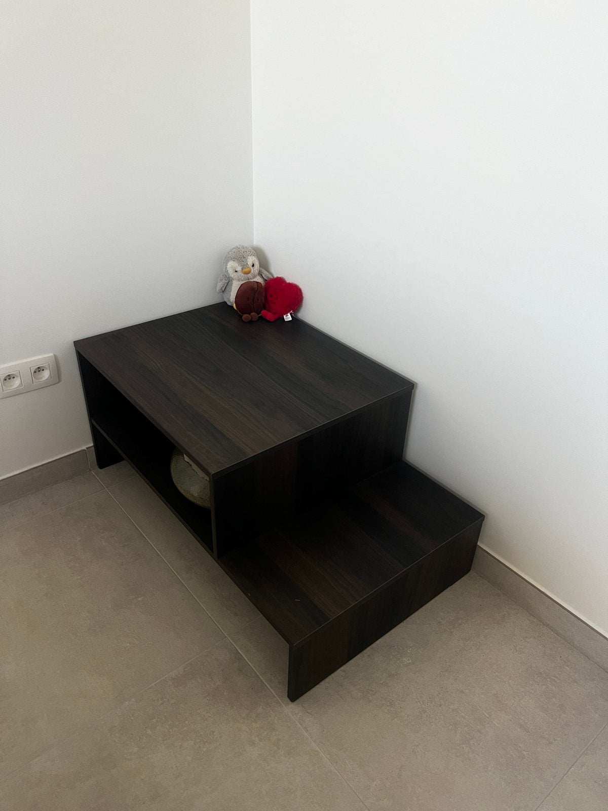 Table basse - bois foncé, Enlèvement, Comme neuf