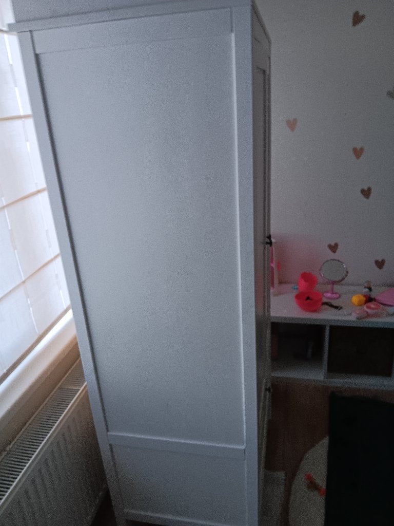 Kledingkast kinderen, Comme neuf, 50 à 100 cm, Chêne, Avec espace de penderie