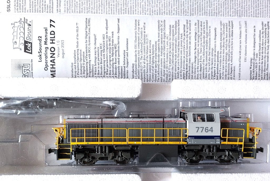 Mehano T285-7998 HLD 7764 SNCB NMBS DCC+sound, Autres marques, Enlèvement ou Envoi, Locomotive, Courant continu