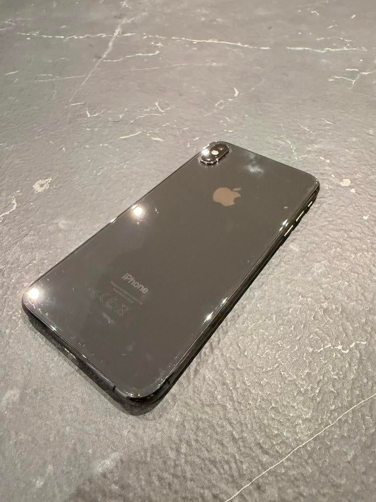iPhone XS Max – 256GB – scherm te vervangen, 80 %, Gebruikt, Zwart, IPhone XS Max