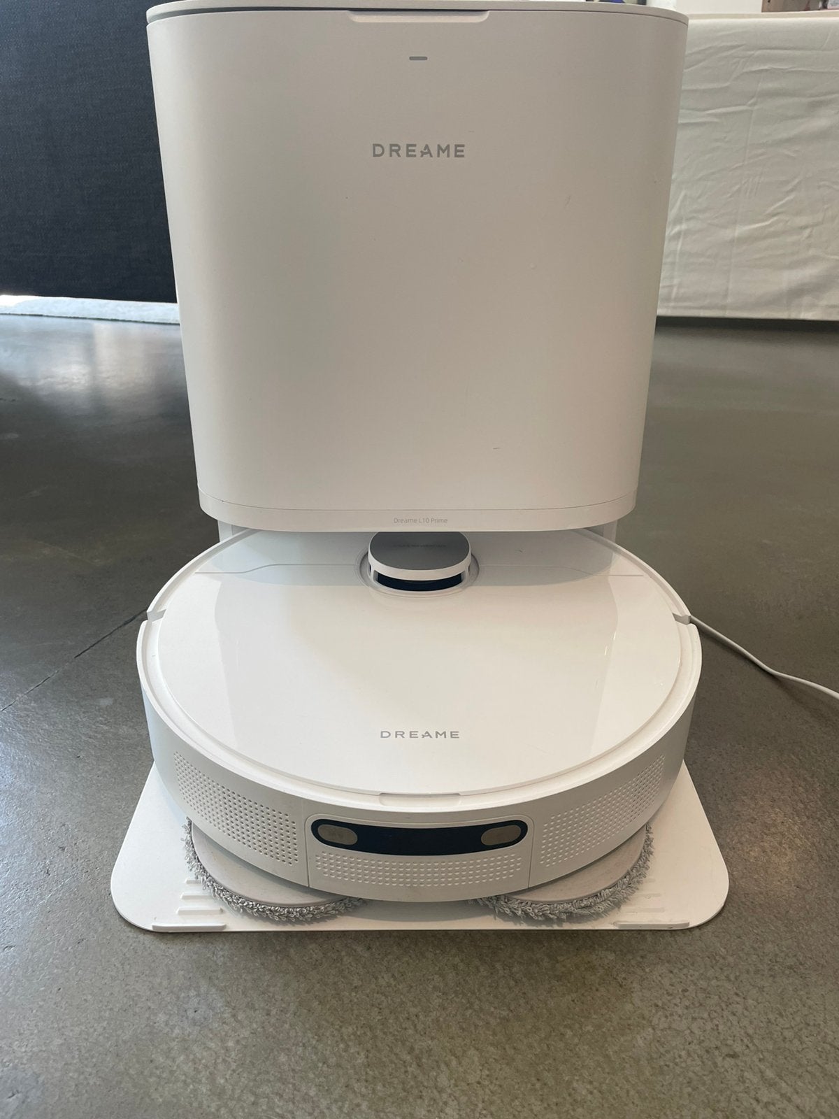 Dreame L10 plus stofzuiger, robot, dweilfunctie,, Electroménager, Aspirateurs, Dreame, Réservoir, Comme neuf, Enlèvement