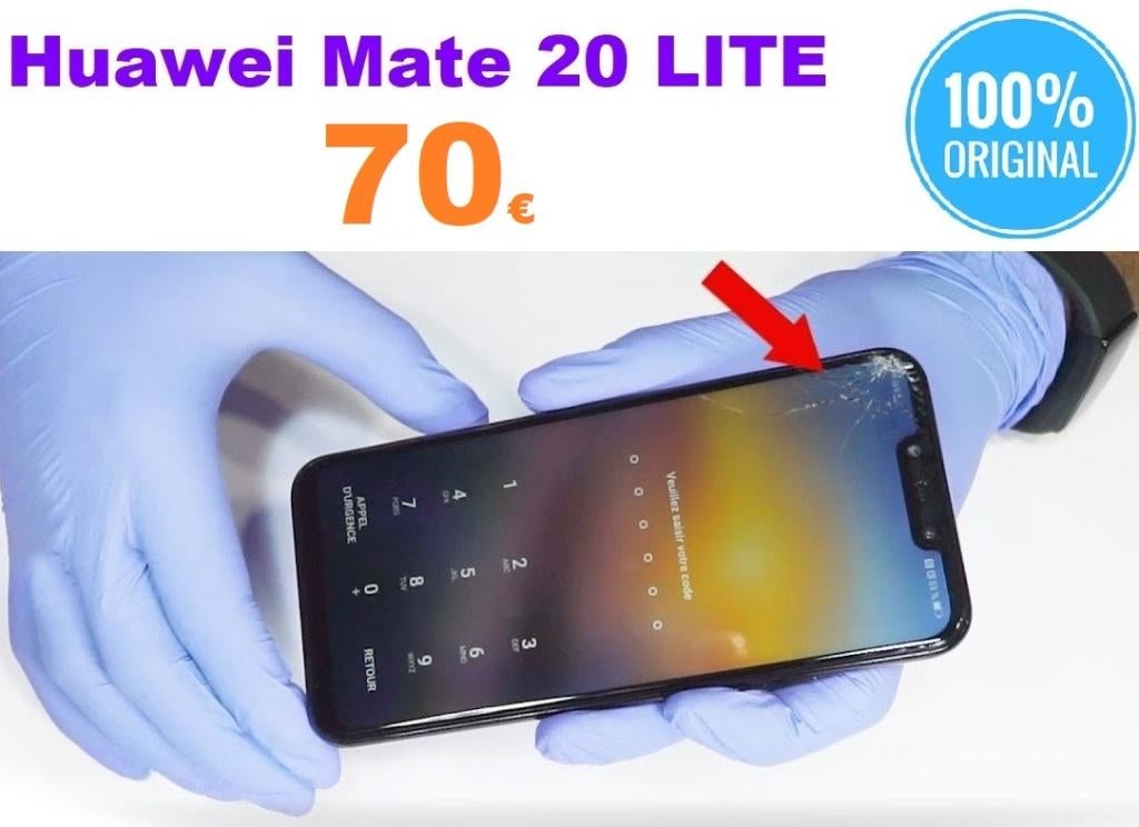 Réparation écran Huawei Mate 20 Lite pas cher à Bruxelles, Télécoms, Téléphonie mobile | Accessoires & Pièces, Enlèvement, Autres marques