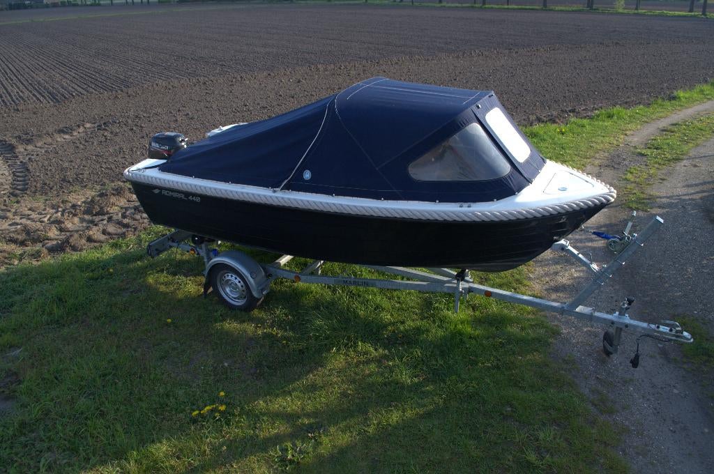Sloep te koop; Admiral 440, Watersport en Boten, Ophalen, Gebruikt, Tot 10 pk, 3 tot 6 meter