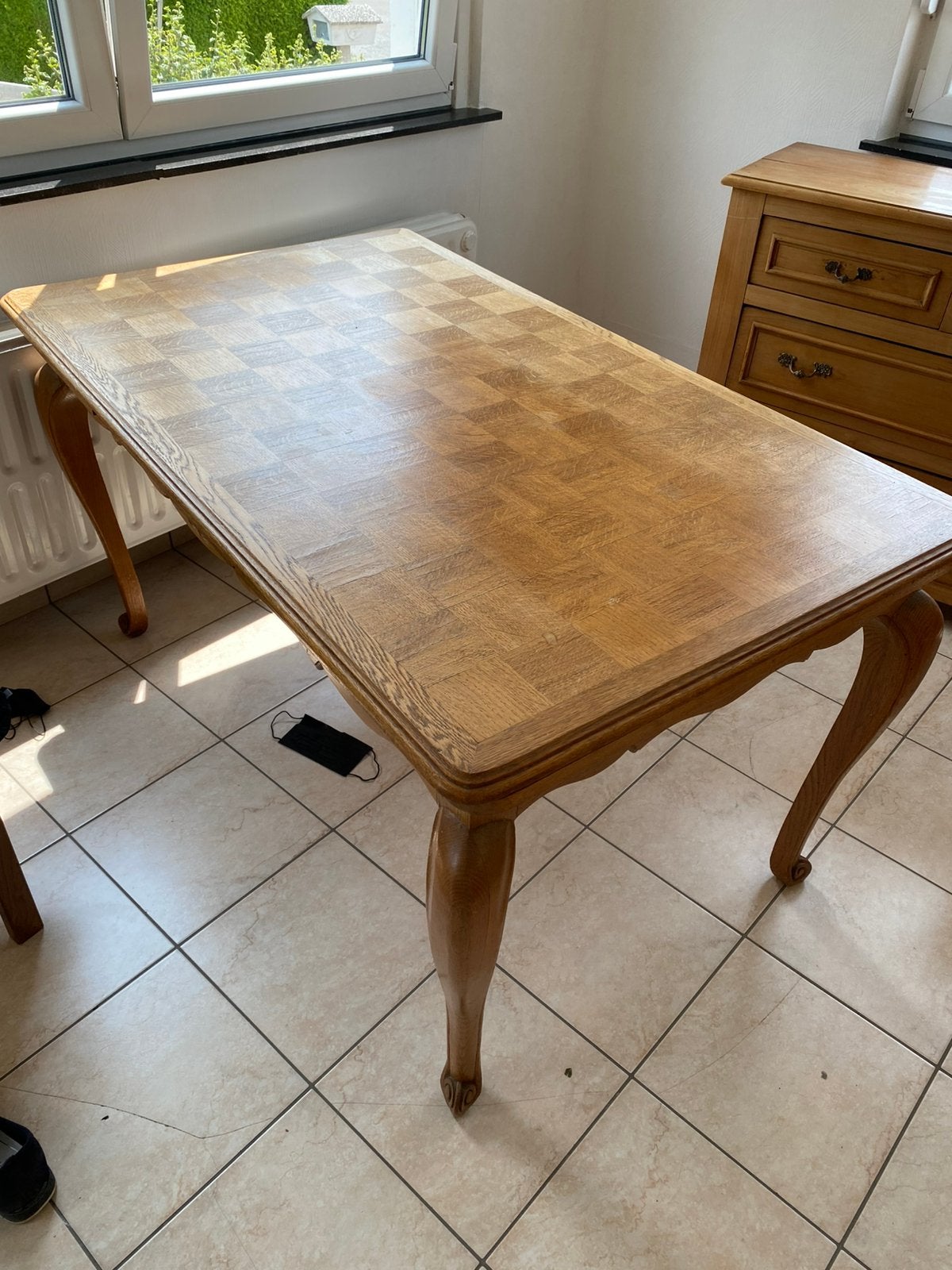 Table en bois extensible 150 -> 250, Enlèvement