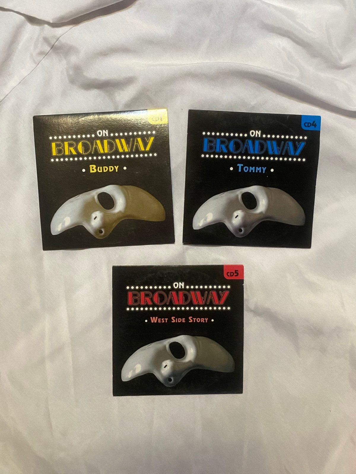 3x On Broadway Musical CD’s – Buddy, Tommy & West Side Story, CD & DVD, CD | Musiques de film & Bandes son, Enlèvement ou Envoi