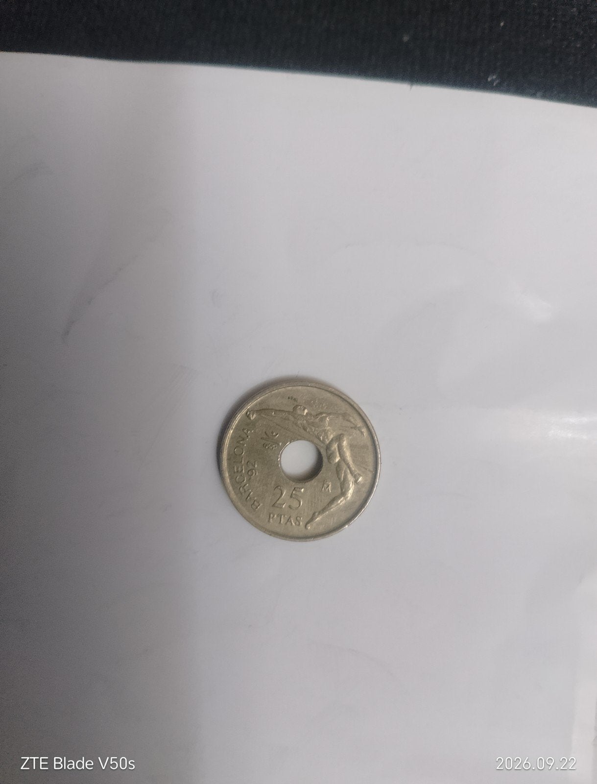 pièce de monnaie, Enlèvement ou Envoi