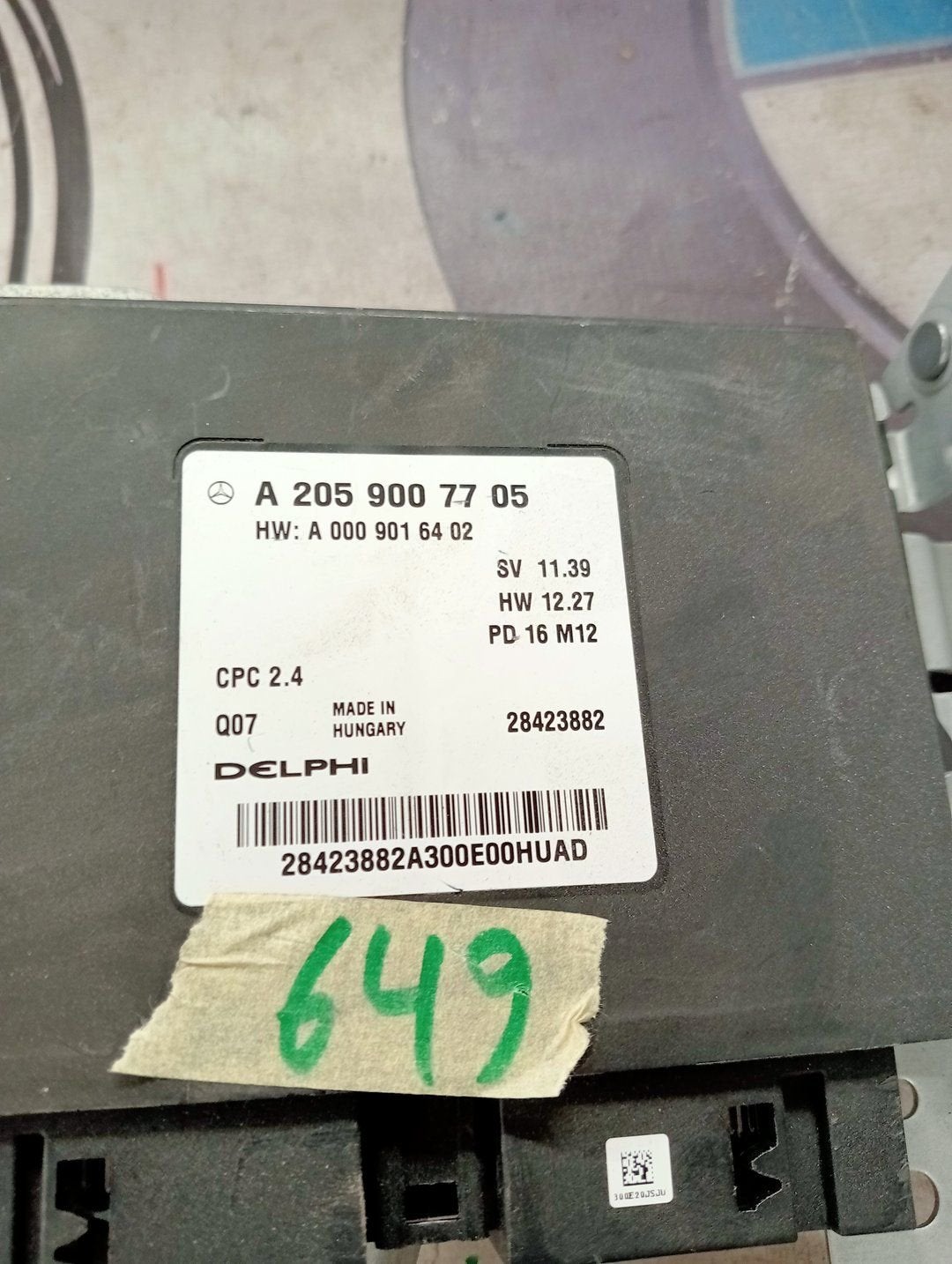 Mercedes-Benz C-Klasse W205 EGS Module A2059007705, Auto-onderdelen, Gebruikt, -, Ophalen of Verzenden, -