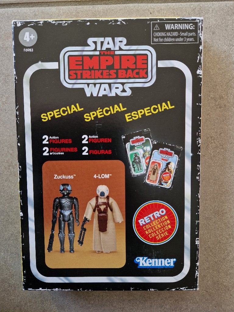 Star Wars Retro Collection Duo Pack : Zuckuss & 4-LOM, Enlèvement ou Envoi, Comme neuf, Figurine