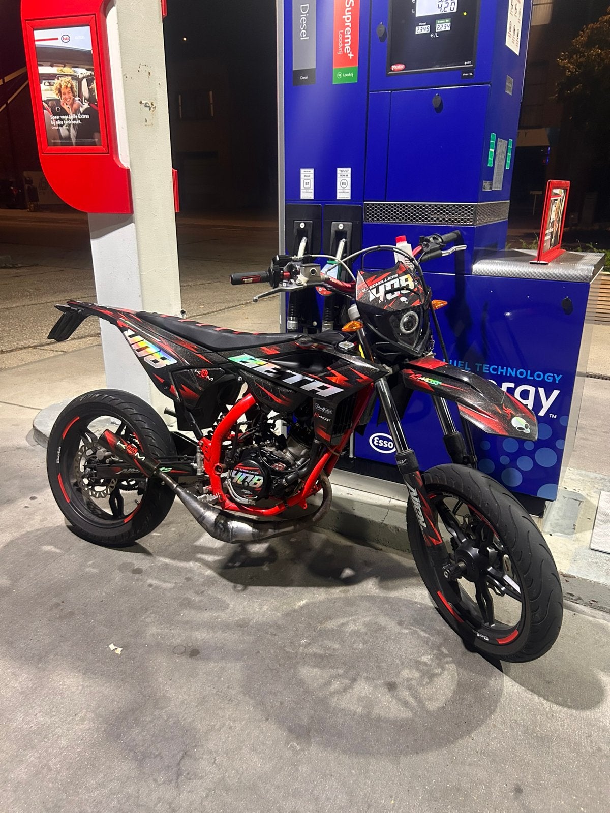 beta rr 50 sport, Fietsen en Brommers, Ophalen, 6 versnellingen, Gebruikt, Klasse B (45 km/u)