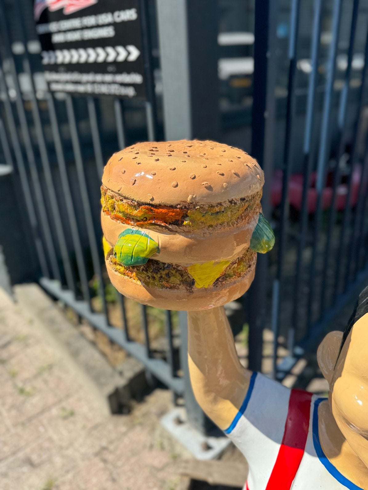 Big Boy Hamburger reclame beeld USA, Ophalen, Zo goed als nieuw, Reclamebord