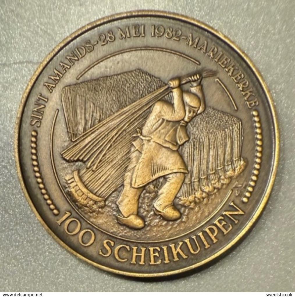 SINT AMANDS - MARIEKERKE 100 SCHEIKUIPEN 1982 - 3.000 EX., Enlèvement