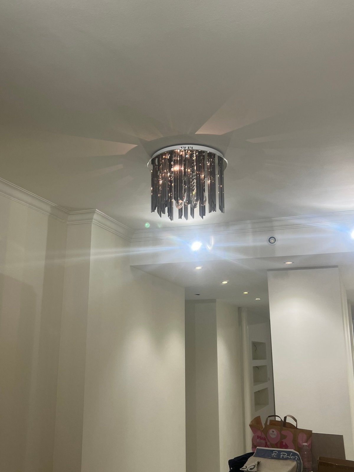 Stijlvol plafondlamp te koop, Enlèvement, Comme neuf, Plafonnier