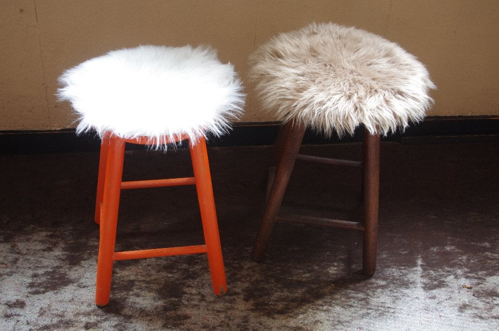 Kruk ef tabouret (VINTAGE), Ophalen, Gebruikt