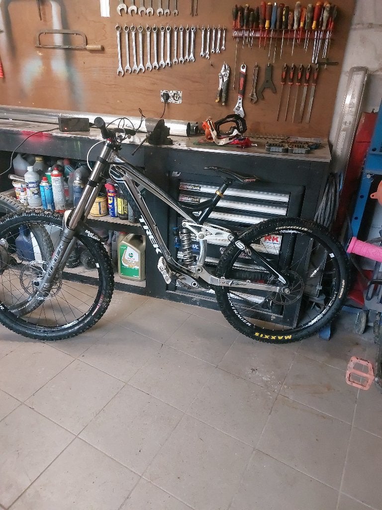 Mountainbiketocht, Ophalen, Gebruikt, Schijfrem, Trek