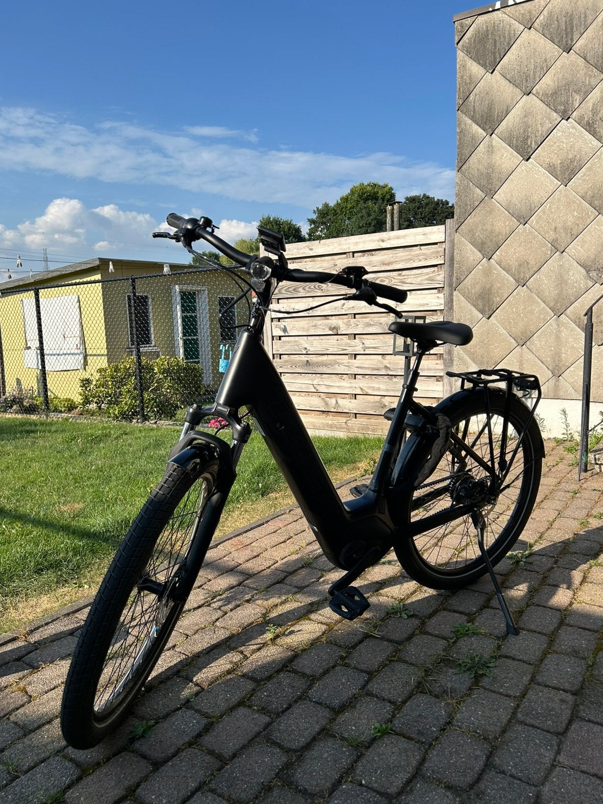 Trek district+ 4 lowstep M elektrische fiets, Vélos & Vélomoteurs, Vélos électriques, Enlèvement, Comme neuf, 50 km par batterie ou plus