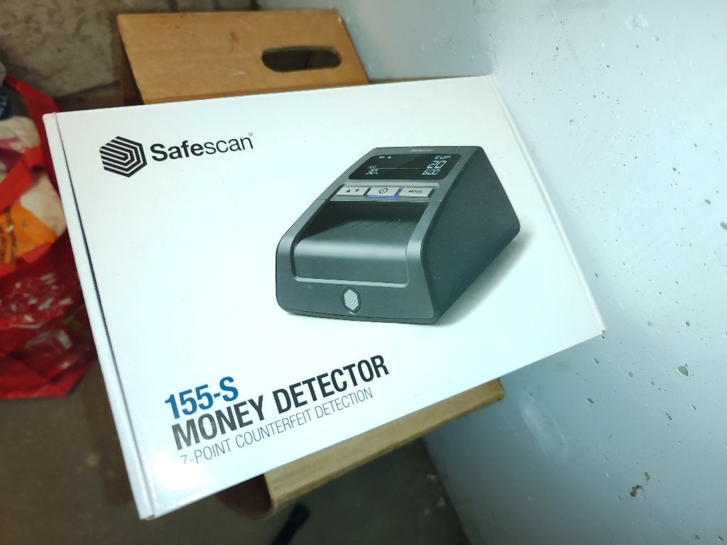 Safescan 155-S detector voor valse biljetten — nieuw in doos, Ophalen of Verzenden, Valsgelddetector