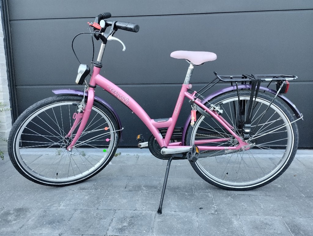 Meisjes fiets 24", Fietsen en Brommers, Ophalen, Handrem, BATAVUS, Gebruikt
