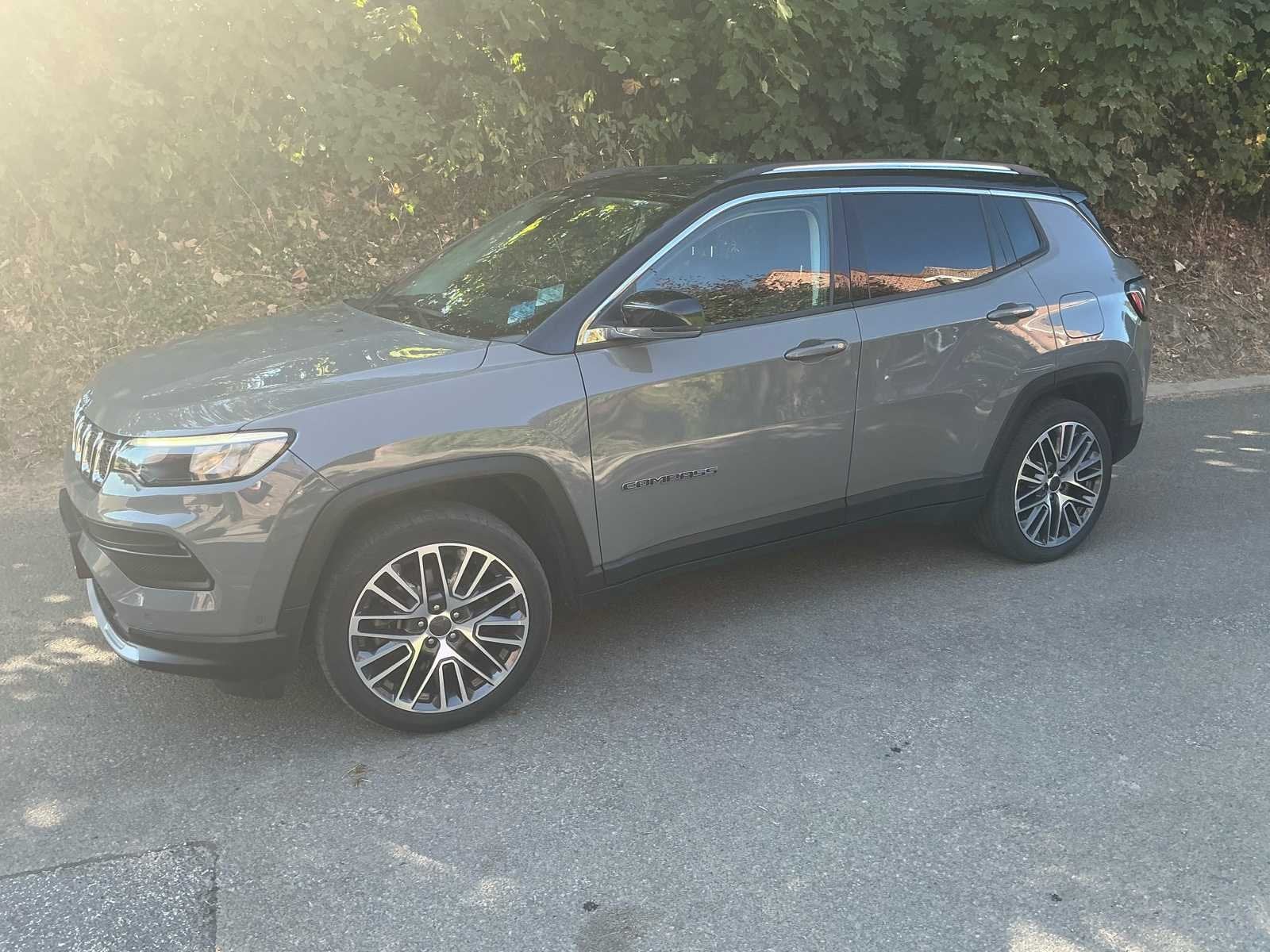 2021 Jeep Compass PHEV Limited 1.3 T4 AT6 4XE S1 Hybride - b, Auto's, Jeep, Automaat, Gebruikt, Euro 6, Compass