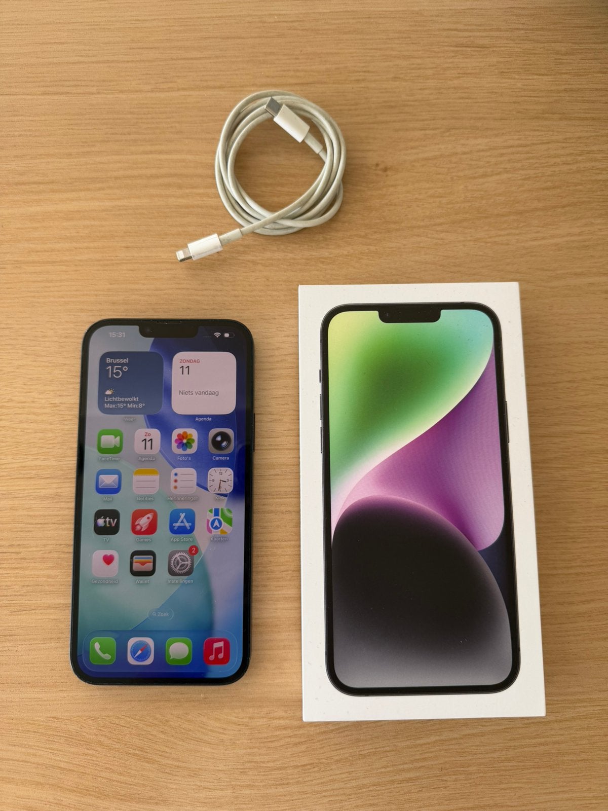 Iphone 14 plus 256 GB - goede staat - ophalen Antwerpen, 256 GB, IPhone 14 Plus, Enlèvement, Sans abonnement