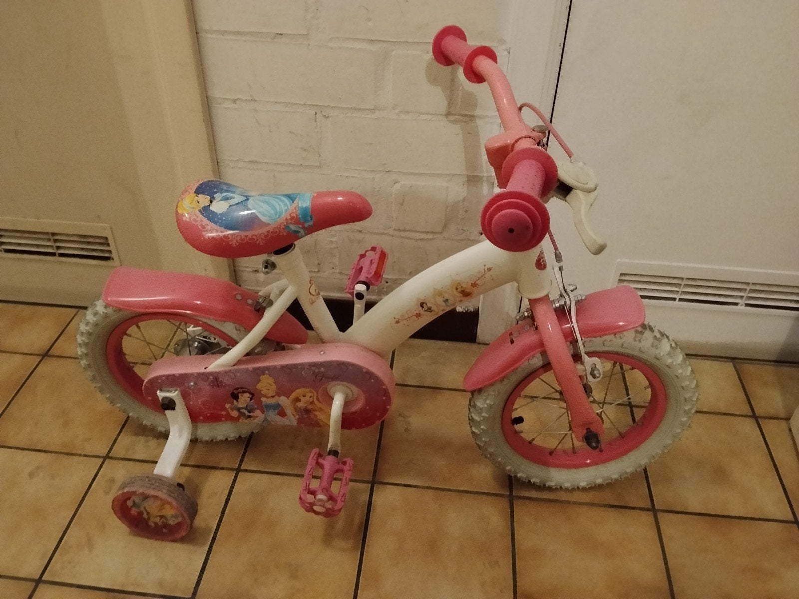 kinderfiets, Fietsen en Brommers, Ophalen, Zijwieltjes