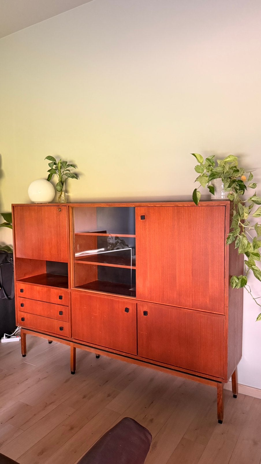 MDK Highboard vintage jaren 70, Ophalen, Zo goed als nieuw