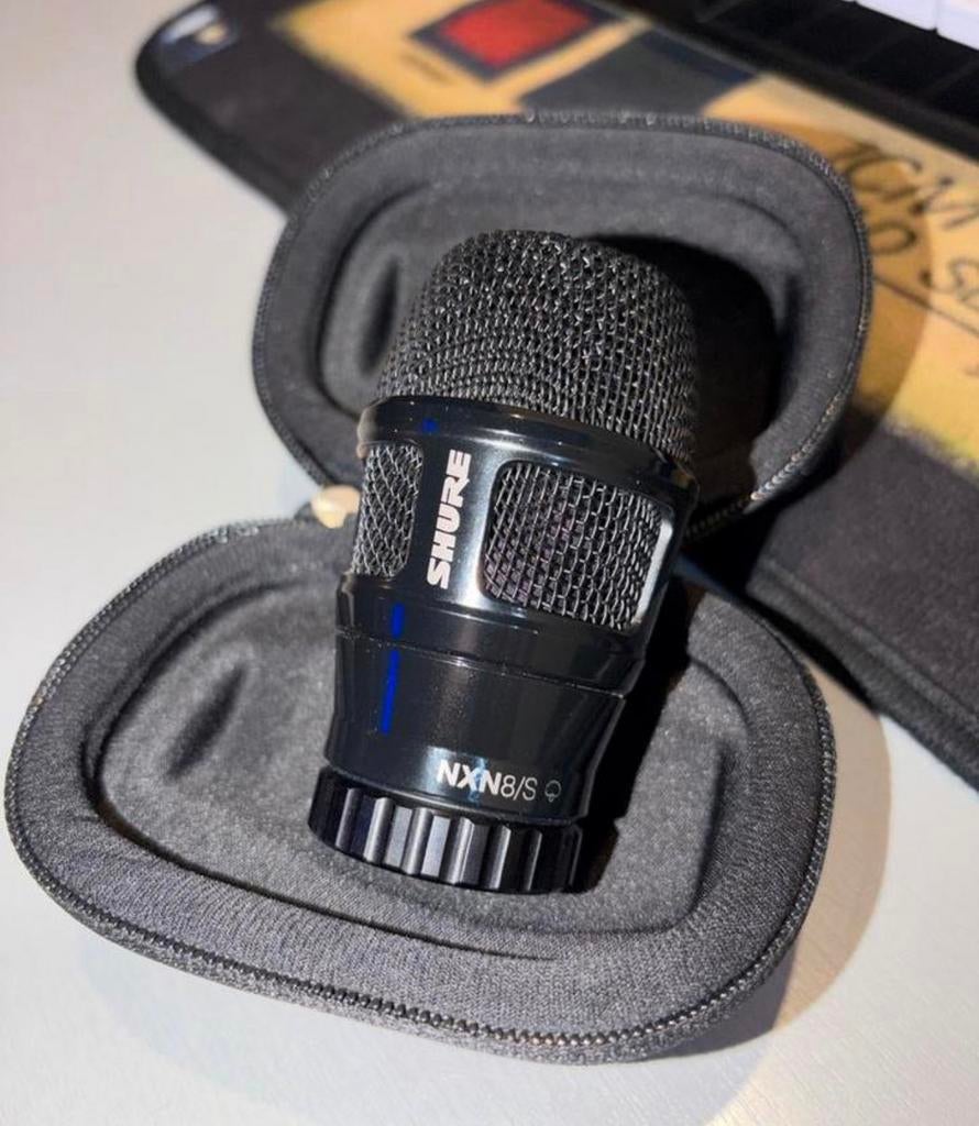 Shure nexadyne 8/s capsule glans, Muziek en Instrumenten, Microfoons, Ophalen of Verzenden, Zo goed als nieuw
