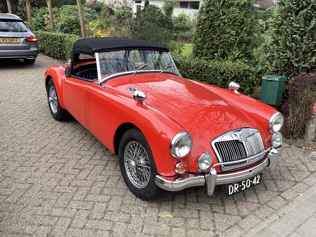 1958 MGA in zeer mooie staat., Auto's, Mistlampen, Handgeschakeld, Particulier, MG