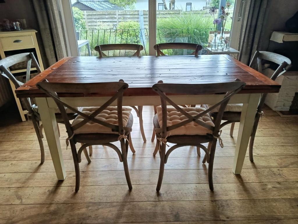 Keukentafel met stoelen, Huis en Inrichting, Tafels | Eettafels, Ophalen