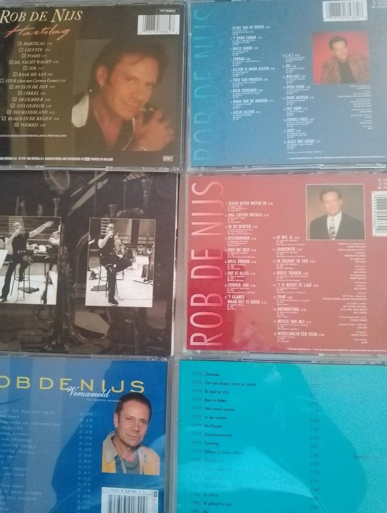 Cd's Rob De Nijs, CD & DVD, CD | Néerlandophone, Enlèvement, Utilisé, Autres genres