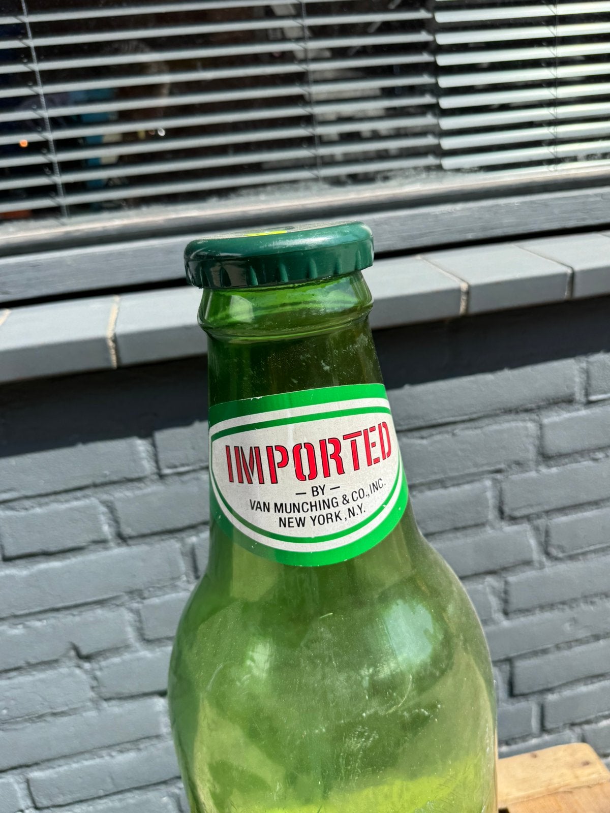 Grote Heineken bier reclame fles, Ophalen of Verzenden, Gebruikt, Reclamebord, Plaat of Schild, Heineken