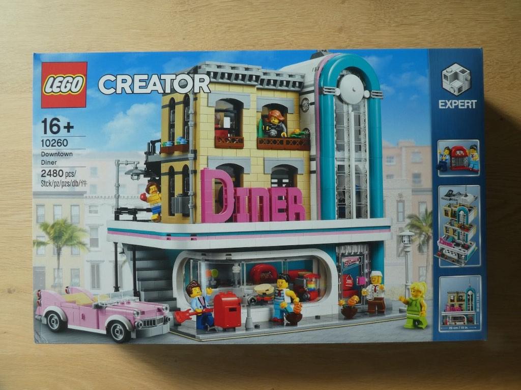 LEGO 10260 Downtown Diner, Overige thema's, Lego, Nieuw, Ophalen of Verzenden