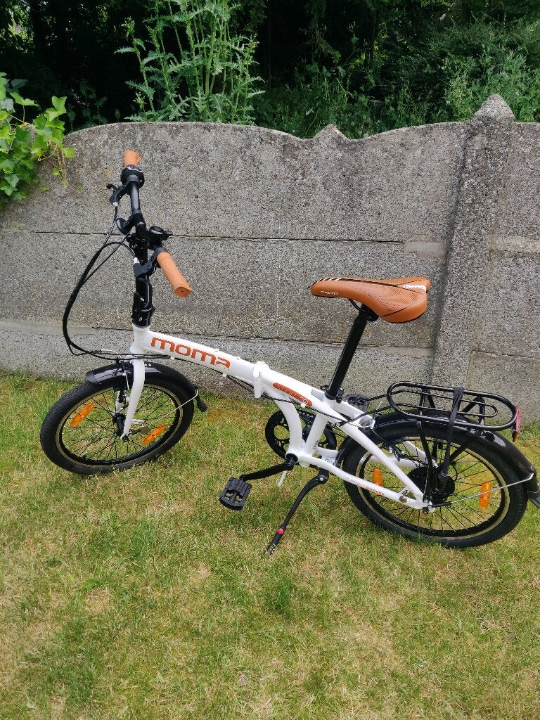 plooifiets Vouwfiets MOMA, Vélos & Vélomoteurs, Vélos | Vélos pliables, Autres marques, Vitesses, Frein sur jante, 18 à 20 pouces